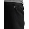 Lee Mens Big & Tall Extreme Motion Flat Front Relaxed Taper Pant(Black)