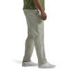 Lee Mens Big & Tall Extreme Motion Flat Front Relaxed Taper Pant(Dove)