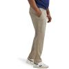 Lee Mens Big & Tall Extreme Motion Flat Front Relaxed Taper Pant(Khaki)