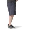 Lee Men’s Big & Tall Performance Cargo Short(Charcoal Gray)
