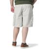 Lee Men’s Big and Tall New Belted Wyoming Cargo Short(Cadet Light Gray)