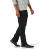 Lee Men’s Extreme Motion Flat Front Relaxed Taper Pant(Black)