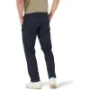Lee Men’s Extreme Motion Flat Front Relaxed Taper Pant(Navy)
