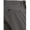 Lee Men’s Extreme Motion Flat Front Relaxed Taper Pant(Static Gray)
