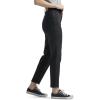 Lee Womens Legendary High Rise Mom Jean(Black)