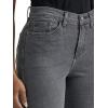 Lee Womens Legendary High Rise Mom Jean(Washed Black)