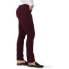 Lee Womens Legendary Mid Rise Straight Leg Jean(Winetasting)