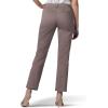 Lee Women’s Petite Relaxed Fit All Day Straight Leg Pant(Falcon Brown)