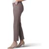 Lee Women’s Petite Relaxed Fit All Day Straight Leg Pant(Falcon Brown)