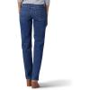 Lee Women’s Petite Relaxed Fit Straight Leg Jean(El Paso Blue)