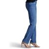 Lee Women’s Petite Relaxed Fit Straight Leg Jean(Meridian Blue)
