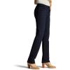 Lee Women’s Petite Relaxed Fit Straight Leg Jean(Niagara Blue)