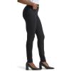 Lee Women’s Petite Ultra Lux Comfort with Flex Motion High Rise Skinny Jean(Black)