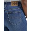 Lee Womens Petite Ultra Lux Comfort with Flex Motion Straight Leg Jean(Cobalt Sheen)