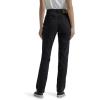 Lee Womens Petite Ultra Lux Comfort with Flex Motion Straight Leg Jean(Midnight Bloom)