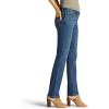Lee Womens Petite Ultra Lux Comfort with Flex Motion Straight Leg Jean(Rayne)
