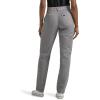Lee Women’s Petite Ultra Lux Comfort with Flex-to-go Utility Pant(Hd Gray)