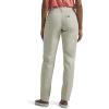 Lee Women’s Petite Ultra Lux Comfort with Flex-to-go Utility Pant(Salina Stone)