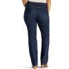 Lee Womens Plus Size Instantly Slims Classic Relaxed Fit Monroe Straight Leg Jean(Ellis)
