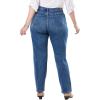 Lee Womens Plus Size Instantly Slims Classic Relaxed Fit Monroe Straight Leg Jean(Horizon)