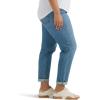 Lee Women’s Plus Size Legendary Mid Rise ’90s Taper Jean(Lesson Learned)