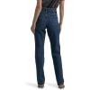 Lee Womens Plus Size Legendary Mid Rise Straight Leg Jean(Ellis Blue)
