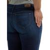 Lee Womens Plus Size Legendary Mid Rise Straight Leg Jean(Nightshade)