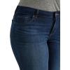 Lee Womens Plus Size Legendary Mid Rise Straight Leg Jean(Nightshade)