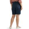 Lee Women’s Plus Size Relaxed Fit Bermuda Short(Lagoon)