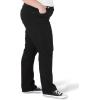 Lee Women’s Plus Size Relaxed Fit Straight Leg Jean(Black Onyx)