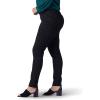 Lee Women’s Plus Size Sculpting Slim Fit Skinny Leg Pull on Jean(Black)