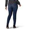 Lee Women’s Plus Size Sculpting Slim Fit Skinny Leg Pull on Jean(Landslide)