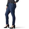 Lee Women’s Plus Size Sculpting Slim Fit Skinny Leg Pull on Jean(Landslide)