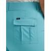 Lee Women’s Plus Size Ultra Lux Comfort with Flex-to-go Cargo Capri Pant(Bay Blue)