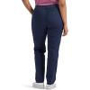 Lee Women’s Plus Size Ultra Lux Comfort with Flex-to-go Utility Pant(Mood Indigo)