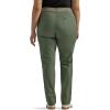 Lee Women’s Plus Size Ultra Lux Comfort with Flex-to-go Utility Pant(Olive Grove)
