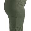 Lee Women’s Plus Size Ultra Lux Comfort with Flex-to-go Utility Pant(Olive Grove)
