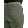 Lee Women’s Plus Size Ultra Lux Comfort with Flex-to-go Utility Pant(Olive Grove)