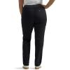Lee Women’s Plus Size Ultra Lux Comfort with Flex-to-go Utility Pant(Unionall Black)