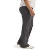 Lee Women’s Plus Size Wrinkle Free Mid Rise Bootcut Pant(Static Gray)