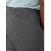 Lee Womens Plus Size Wrinkle Free Relaxed Fit Straight Leg Pant(Black/White Rockhill Plaid)