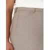 Lee Womens Plus Size Wrinkle Free Relaxed Fit Straight Leg Pant(Dark Earth)
