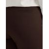 Lee Womens Plus Size Wrinkle Free Relaxed Fit Straight Leg Pant(Espresso)