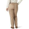 Lee Womens Plus Size Wrinkle Free Relaxed Fit Straight Leg Pant(Flax)