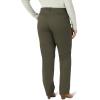 Lee Womens Plus Size Wrinkle Free Relaxed Fit Straight Leg Pant(Frontier Olive)
