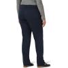 Lee Womens Plus Size Wrinkle Free Relaxed Fit Straight Leg Pant(Imperial Blue)