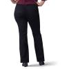 Lee Women’s Plus-Size Flex Motion Regular Fit Bootcut Jean(Black)