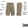 Lee mens Big & Tall Dungarees New Belted Wyoming Cargo Shorts, Bourbon, 46 US