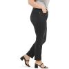 Lee womens Plus Size Legendary 26 Straight Crop Jean(Dark Tale)