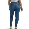 Lee womens Plus Size Ultra Lux Comfort With Flex Motion Skinny Leg Jean With Ever Fit(Blue Format)
